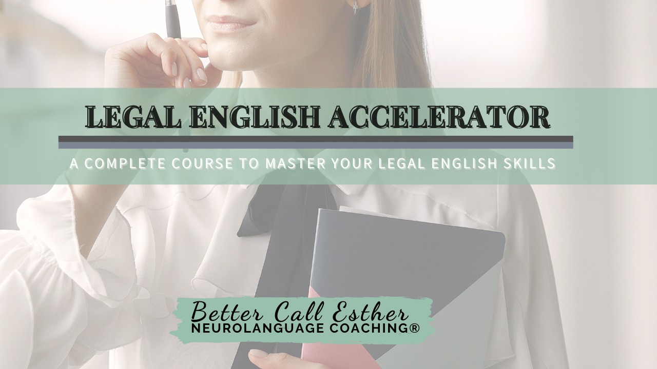 Legal English Accelerator